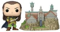 Funko Spielfigur POP Town - Lord of the Rings - Elrond w. Rivendell