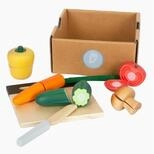 Small Foot Kinder-K&uuml;chenset Schneide-Set Gem&uuml;se, (packung, 18-tlg., spar...