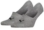 PUMA F&uuml;&szlig;linge PUMA UNISEX MID CUT FOOTIE (2 Paar) No-Show-Socks, Silikon in der
