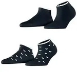 Esprit Sneakersocken Little Hearts 2-Pack Sneakersocken (2-Paar) blau 35-38