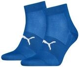 PUMA Kurzsocken PUMA UNISEX SPORT LIGHT QUARTER 2P (2 Paar) mit verst&auml;rktem Fersen-