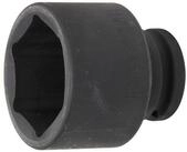 BGS Stecknuss BGS Kraft-Steckschl&uuml;ssel-Einsatz Sechskant Antrieb Innenvierkant 20 mm