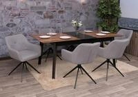 MCW Esszimmerstuhl MCW-O47-6 (Set, 6 St), Hohe Stoffqualit&auml;t 270 g/m,...