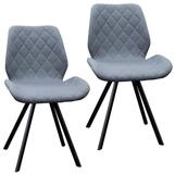 SVITA Polsterstuhl DIAMOND (2er-Set, 2 St), gepolstert, gesteppter Sitz,...