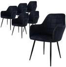 ML-DESIGN Stuhl Esszimmerstuhl ergonomisch & gepolstert, Esstischstuhl mit