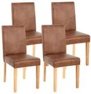 MCW Esszimmerstuhl Littau-4 (Set, 4 St), 4er-Set, Rutschfest durch