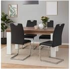 HTI-Living Esszimmerstuhl Esszimmerstuhl 4er Set Schwarz Nelly (Set, 4 St),