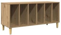 vidaXL Seitenschrank Plattenschrank Artisan-Eiche 100x38x48 cm Holzwerkstoff...