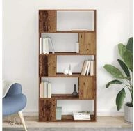 vidaXL TV-Schrank TV-Schrankset Wandmontiert Braun 80 x 24 x 156 cm...