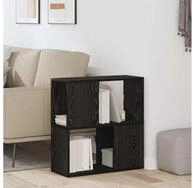 vidaXL TV-Schrank TV-Schrankset Schwarz 60 x 24 x 63 cm Holzwerkstoff