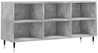 vidaXL TV-Schrank TV-Schrank Betongrau 103,5x30x50 cm Holzwerkstoff (1-St)