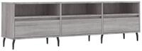 vidaXL TV-Schrank TV-Board Grau Sonoma 150x30x44,5 cm Holzwerkstoff