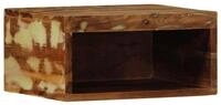 vidaXL Media-Regal TV-Wandschrank 40x30x19 cm Altholz Massiv, 1-tlg.