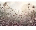 Wallarena Fototapete Blumen Vlies, 4-teilig, Schlafzimmer, glatt, (7 St), 350x250cm