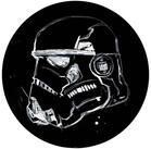 Komar Fototapete Vlies selbstklebend - Star Wars Ink Stormtrooper - Gr&ouml;&szlig;e 125 x 125