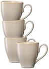 Ritzenhoff & Breker Becher Sahara Kaffeebecher 400 ml 4er Set, 4-tlg., Porzellan