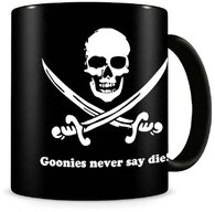 SD Toys Tasse The Goonies Never Say Die Tasse