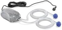 esotec Teichbel&uuml;fter DUO Air Einzelpumpe 6-9V/DC, 2 Ausg&auml;nge je 90l/h, 2x2m