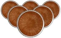 Ritzenhoff & Breker Pizzateller Natura Platzteller &oslash; 32 cm 6er Set, (6 St)