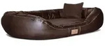 tierlando&reg; Tierbett Orthop&auml;disches Hundebett LENNART VISCO PLUS Kunstleder und