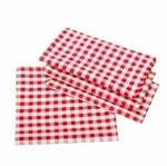 texpot Tischdecke kariert Landhausstil Bauernkaro 100% Baumwolle (1-tlg) rot