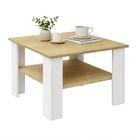 VCM Couchtisch Sofatisch Couchtisch Beistelltisch Disalo 55x55, Pflegeleicht