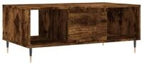 vidaXL Couchtisch Couchtisch R&auml;uchereiche 90x50x36,5 cm Holzwerkstoff (1-St)