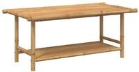 vidaXL Couchtisch Couchtisch 110x55x45 cm Bambus (1-St)