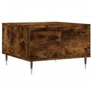 vidaXL Couchtisch Couchtisch R&auml;uchereiche 55x55x36,5 cm Holzwerkstoff (1-St)