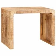 vidaXL Beistelltisch Beistelltisch Braun 60 x 35 x 46 cm Massivholz (1-St)