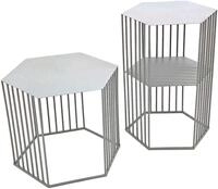 HAKU Beistelltisch 2er Set Beistelltische (Set, 2-St., 2er Set), auch f&uuml;r den