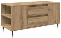 vidaXL Couchtisch 102 x 44,5 x 50 cm Couchtisch Eiche handwerklich 102x44,5x50 cm
