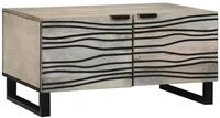 vidaXL Couchtisch Couchtisch Wei&szlig; 80 x 50 x 40 cm Holzwerkstoff (1-St)