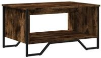vidaXL Couchtisch Couchtisch R&auml;uchereiche 75x51x40 cm Holzwerkstoff (1-St)