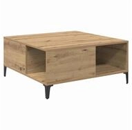 vidaXL Couchtisch Couchtisch Artisan-Eiche 80 x 80 x 36,5 cm Holzwerkstoff (1-St)