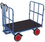 CORDES Transportroller VARIOfit Handpritschenwagen mit 2 Rohrgitterw&auml;nden