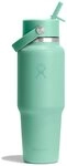 Hydro Flask Trinkflasche 32 OZ Wide Flex Straw Travel Bottle Cap, 946 ml, Geeignet