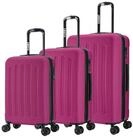 Flexot Hartschalen-Trolley F-3045 (Gr. M, L, XL) &ndash; Kofferset &ndash; ABS-Hartschale, 4