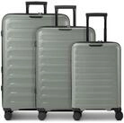D&N Trolleyset Toronto, 4 Rollen, (3-teilig, 3 tlg), Polypropylen