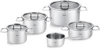 Fissler Topf-Set Viseo&reg; Pro, Edelstahl 18/10 (Set, 9-tlg., 3 Kocht&ouml;pfe & 1