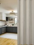 Forte Italy Faltt&uuml;r Kunststoff-Faltt&uuml;r "Luciana" 88,5 x 202 cm Esche wei&szlig;...