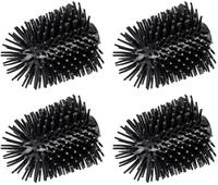 WENKO WC-Reinigungsb&uuml;rste, (Set, 4-tlg), Ersatzb&uuml;rstenkopf f&uuml;r WENKO...