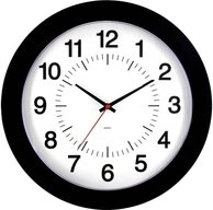 EUROTIME Wanduhr Quarzwanduhr 80514-05