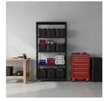 PROREGAL&reg; Schwerlastregal Schraubregal Panda Tall, HxBxT 200x90x30cm, 6...