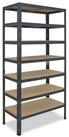 shelfplaza Schwerlastregal HOME, 180x60x23cm anthrazit, 7 B&ouml;den, Kellerregal,