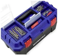 WorkPro Werkzeugkoffer WP283002 507 x 254 x259 mm Werkzeugkasten unbest&uuml;ckt...