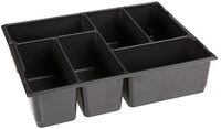 BS Systems Aufbewahrungsbox BS Systems Kleinteileeinsatz 6 Mulden LB 136 (1000010128)