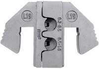 TOOLCRAFT Crimpzange Crimpeinsatz f&uuml;r 0.2-1 mm2 MCP 6.3/4.8K & SPT Kontakt (SWS