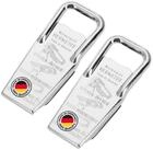 WESTMARK Flaschen&ouml;ffner 2x Flaschen&ouml;ffner- und verschlie&szlig;er, 3-in-1, Hermetus