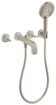 hansgrohe Wannenarmatur Axor Citterio 3-Loch ohne Platte Unterputz mit...